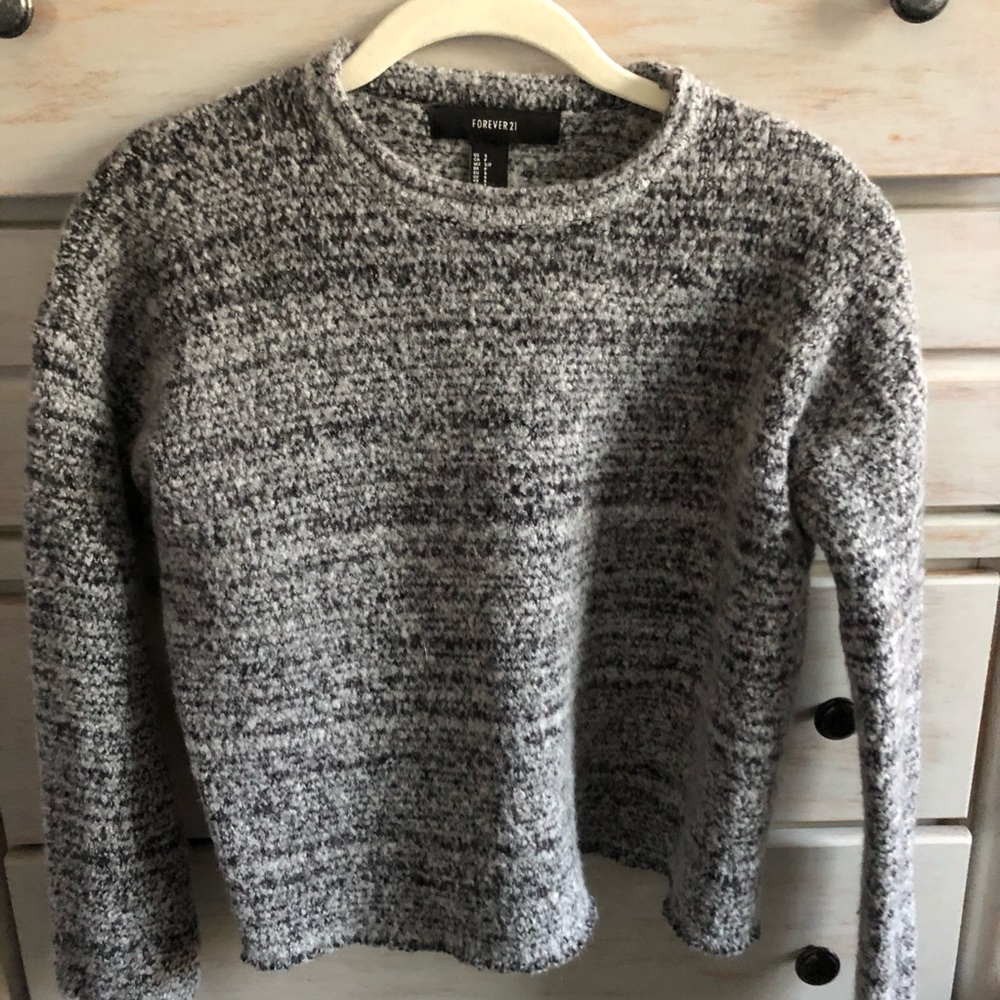 forever 21 cropped sweater